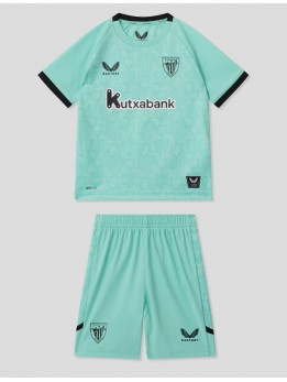 Athletic Bilbao Replika Tredje Kläder Barn 2025-26 Kortärmad (+ byxor)